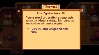 Stardew Valley Mail from Mr Qi
