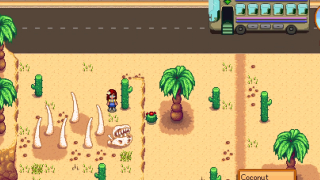 Stardew Valley Dinosaur Skeleton