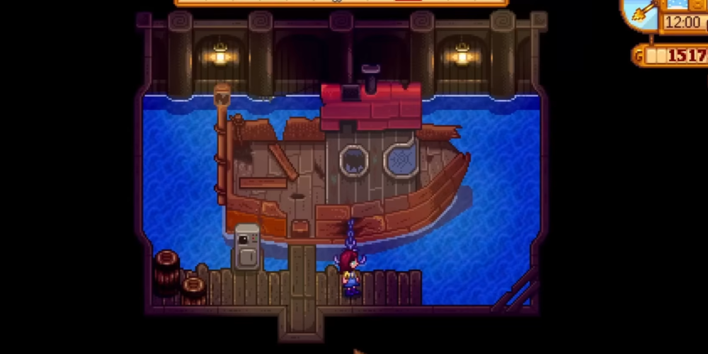 Stardew Valley Willy Boat Repair for Ginger Island